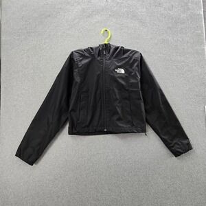 The North Face Women Jacket S Black Logo Winter Warm Hybrid Full Zip‎